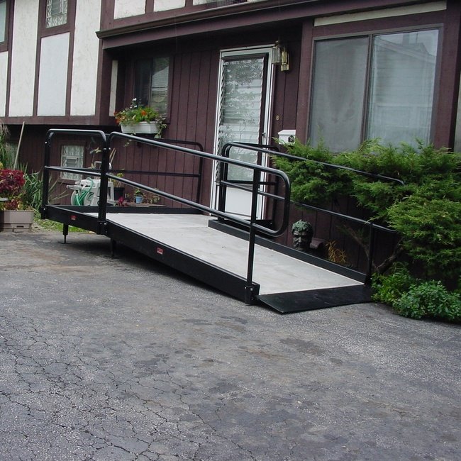 ADA Compliant Concrete Deck Wheelchair Ramps - Image 1
