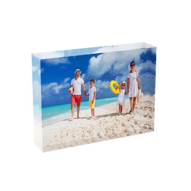 Megastore 8x10 Acrylic Photo Block - Image 1