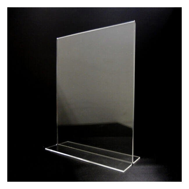 Acrylic Bottom Loading Sign Holder 8.5x11 - Image 3