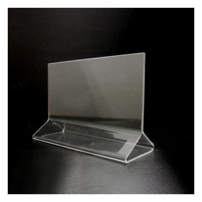 6x4 Acrylic Top Loading Sign Holder - Image 3