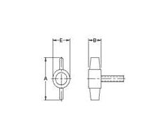 MDI Wing Knob - Fiberglass Reinforced Nylon Adjustment Control Knob - Image 2
