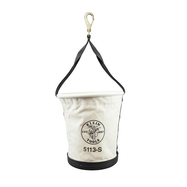 Klein 13 in. Tapered Wall Canvas Bucket - Image 2