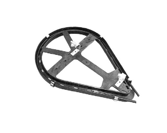 Non-Metallic Fiber Optic Storage Brackets, 10-Inch Plastic Sno-Shoe® - Image 1