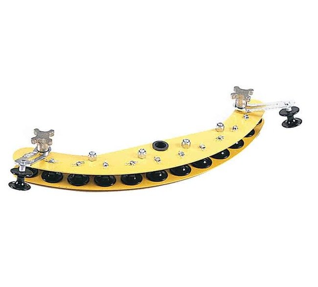 28-inch Single Corner Block for Aerial Installation - Nylon & Aluminum Rollers - Image 1