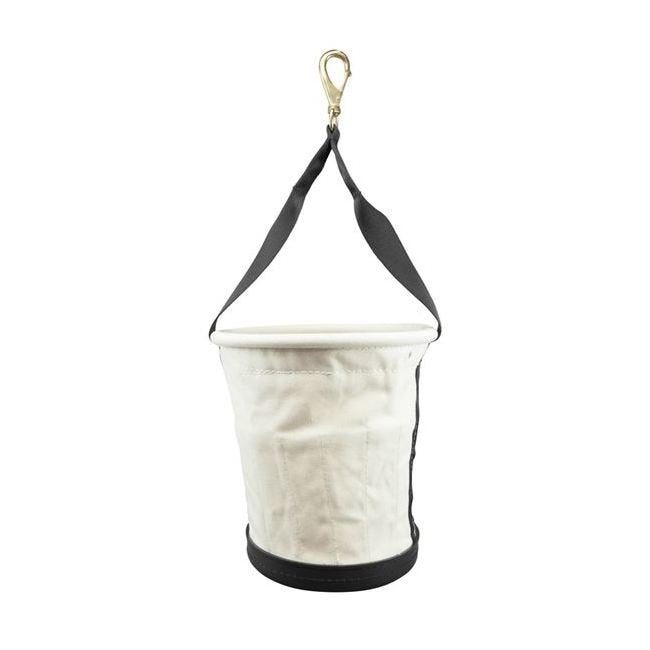 Klein® Tools 12 in. Heavy Duty Tapered Wall Bucket with 15 Interior Pockets - Image 4