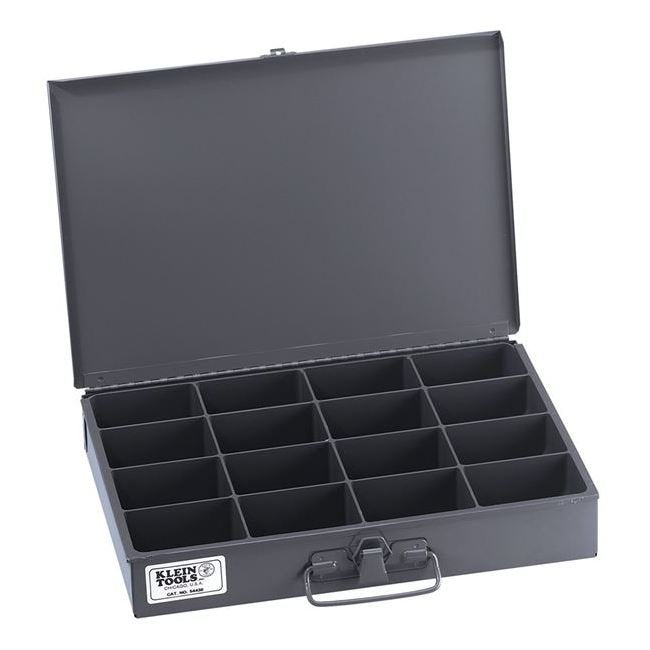 Klein® Tools Mid-Size 16-Compartment Storage Box - Image 1