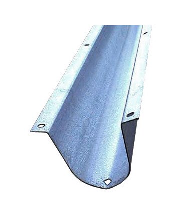 Durable Flanged Steel Cable Guards for Power and Telephone Cable Protection - Image 1