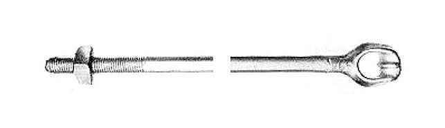 Heavy-Duty Hot Dip Galvanized Double Strand Anchor Rod - Image 1