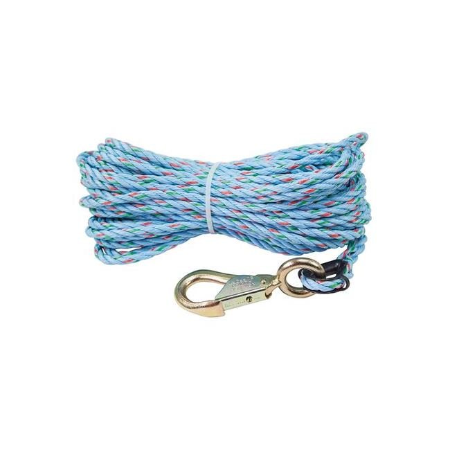 Klein Polypropylene Hand-Line with Snap Hook - 75 ft - Image 1