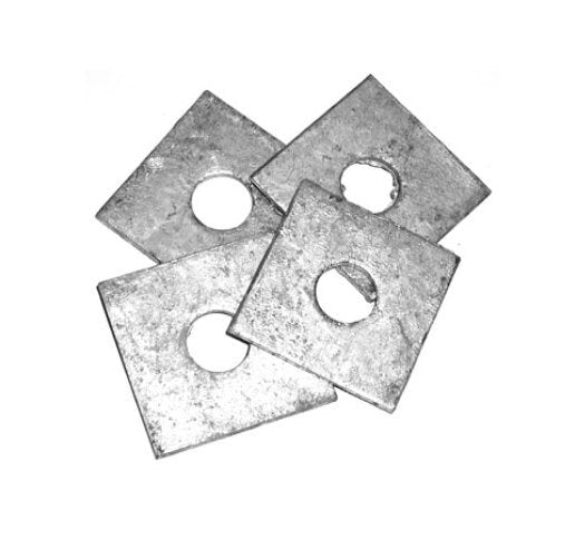 Square Curved Washer - 3 x 3 x 1/4 - Image 1