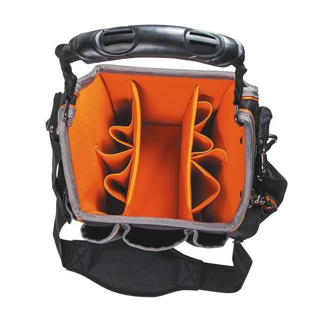 Klein® Tradesman Pro Tool Tote - 8-3/4 in. Overall Length, 20 Pockets, Ballistic Weave - Image 2