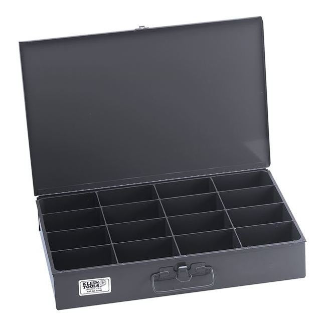 Klein® Extra-Large 16-Compartment Tool Storage Box - Image 1