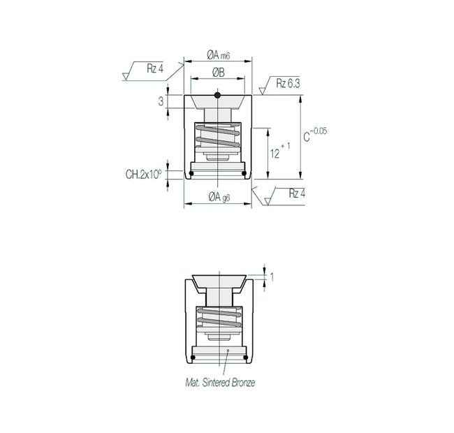 INOX Air Ejector with Sintered Bronze Filter - Image 2