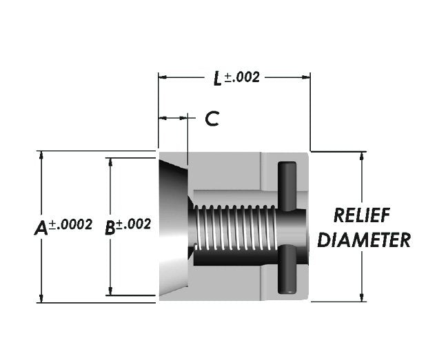 Stainless Steel Air Ejector for Deep Molding, 3/4 in ID - Image 2