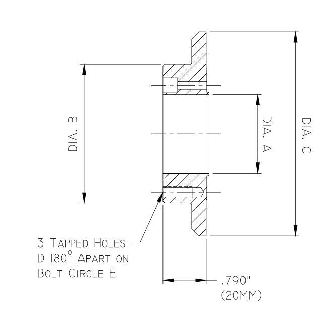 LDZ Air Cylinder Spindle Liner End Cap - Image 1