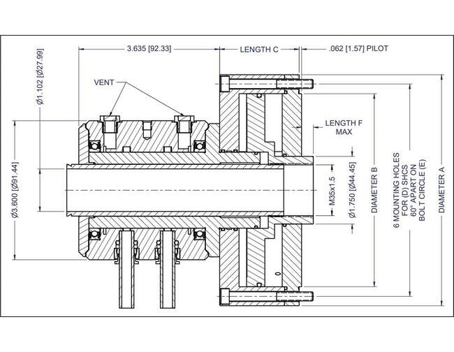 MicroCentric LDN Standard Through Hole Air Cylinders - Image 2