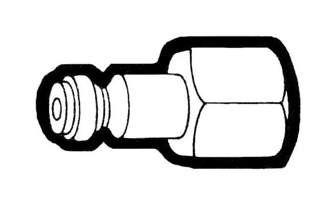 1/4" Steel Coupler Pin for Air Line Systems with Tru-Flate Compatibility - Image 1