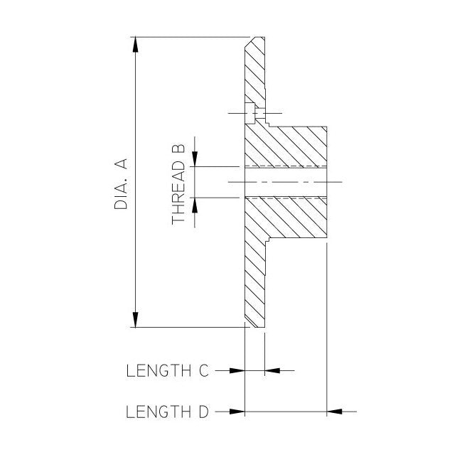 Steel End Caps for LDZ Air Cylinders - Image 1