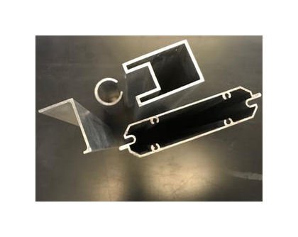 6063-T52 Aluminum Rail Channel 2.000" x 1.000" x 0.125" - Image 1