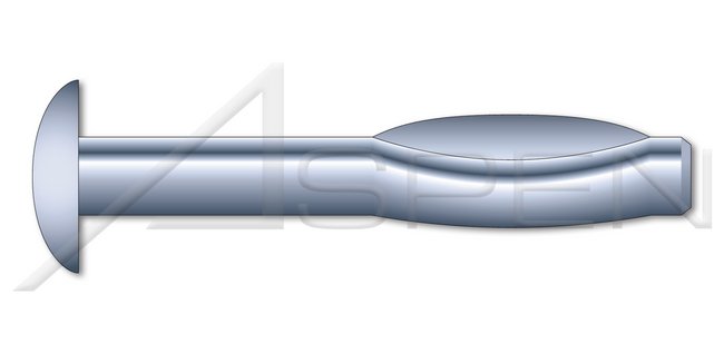 Round Head High Alloy Steel Zinc Split Drive Anchor - Image 1