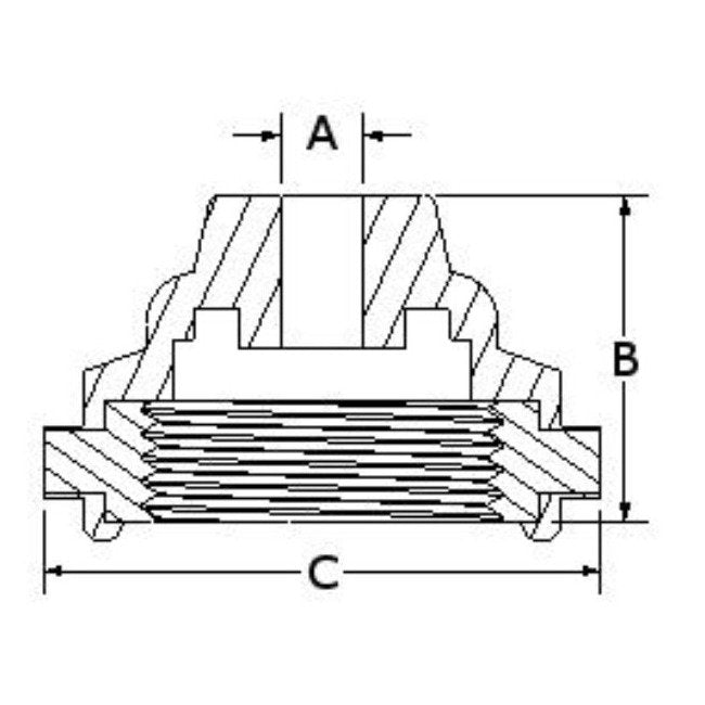 APM Hexseal® N5032B Standard Threaded Half and Open Toggle Boots with Exposed Actuator - Image 2