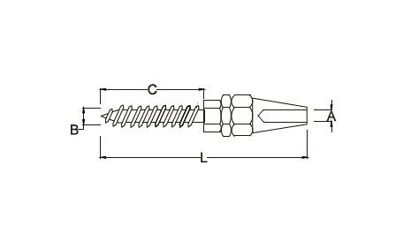 Stainless Steel T316 Swageless Lag Fitting - Image 2