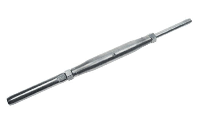 Stainless Steel T316 Threaded Rod & Swage Stud Turnbuckles - Image 1