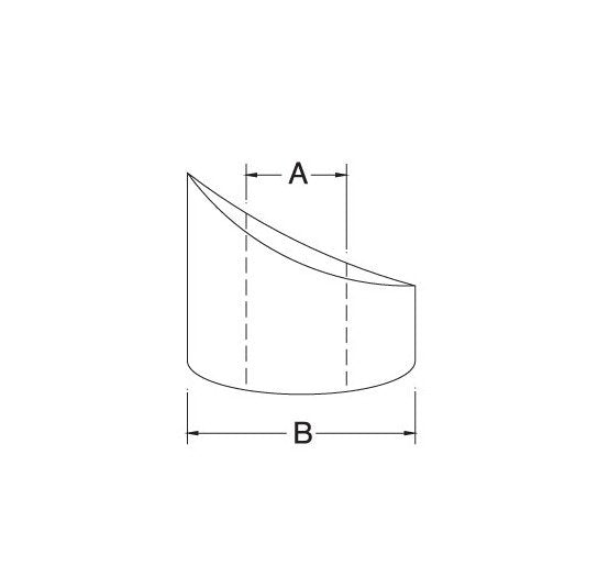 SS T316 Beveled Washers with Round Post - Architectural Cable Railing Accessories - Image 2