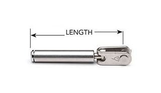 Smooth Line Toggle Jaw Swage for 3/16" Wire Rope - Image 2