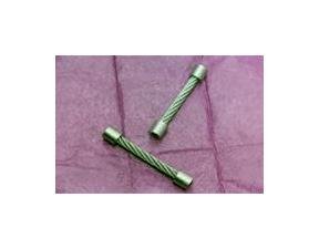 Galvanized Aircraft Cable with Aluminum Button Stops - Image 1