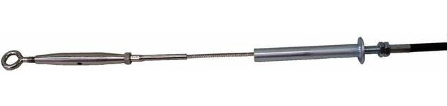 Railroad Push-Pull Control Cable Assembly for Gas-Powered Grinder - Image 1