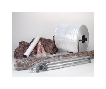 40in x 1600ft x 1.5 mil Clear Poly Tubing Roll - Image 1