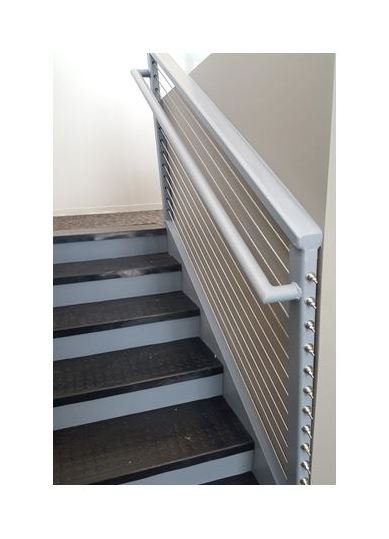 3/8 Inch (in) Diameter and 1 x 19 Strand Bare Aircraft Cable and Wire Rope for Architectural Railing - Image 2