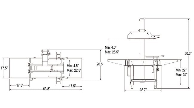 Eastey BB-2/SS Stainless Bottom Belt Case Taper - Image 2