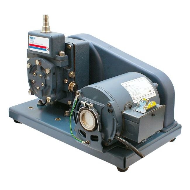 1400B-01 DuoSeal Belt-Driven Rotary Vane Vacuum Pump - Image 3