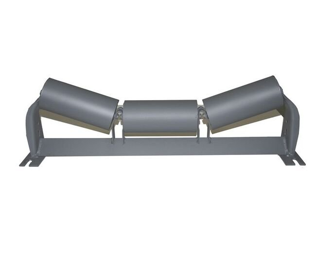 Heavy-duty 18" Troughing Idler Roller 20-Degree Angle - Image 1
