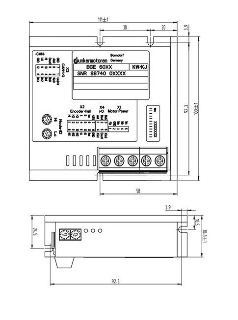Dunkermotoren BGE 160A Peak Output Controller - Image 2