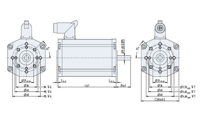 Dunkermotoren BG Series Hall Sensor Brushless DC Motor - Image 2