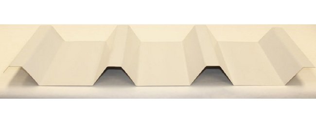 Corrugated Aluminum Metal Sheet - Bold Rib I - Image 1