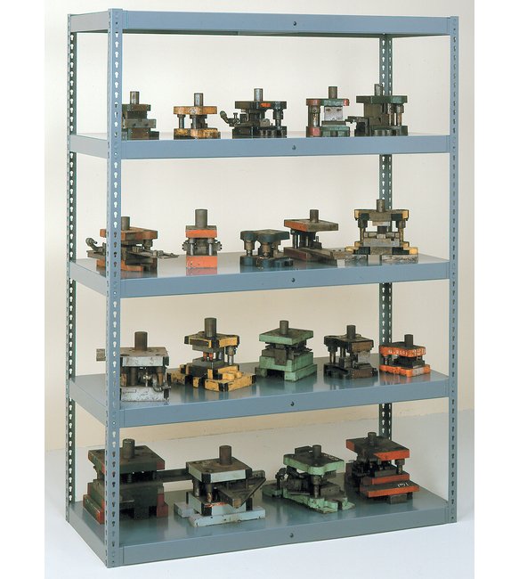 High-Capacity Rivet Shelving 72x36x84 in - Image 1
