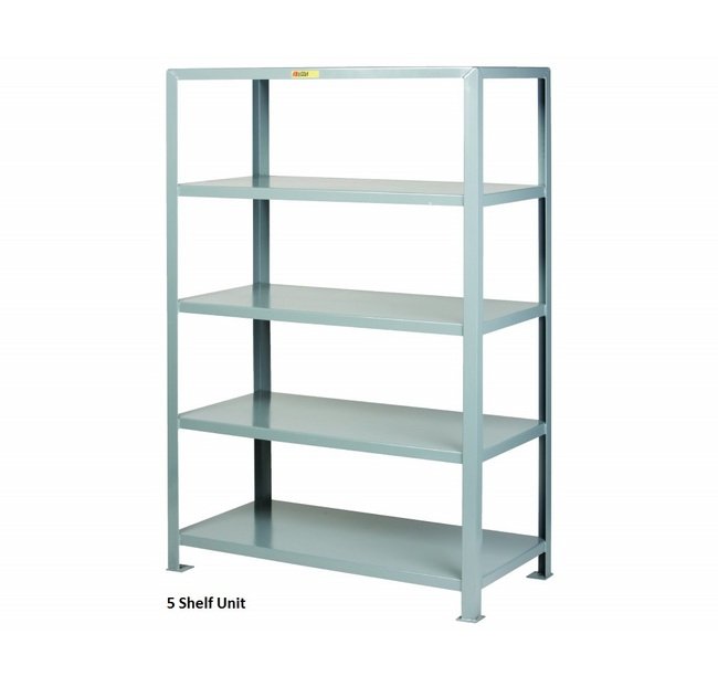 Heavy-Duty Steel Shelving - 48"W x 30"D - 15" Shelf Clearance - Image 1