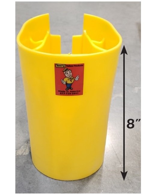 Polyurethane Snap-On Post Protector 5-1/2x6x3 - Bollard Protection - Image 1