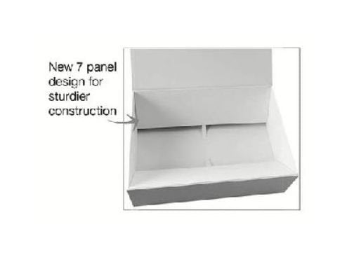 18 Inch Matte Finish Collapsible Deluxe Folding Gift Box - Image 3