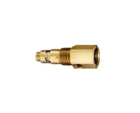 1/2 Inch Brass Inverted Flare Inlet Tank Check Valve - Image 1