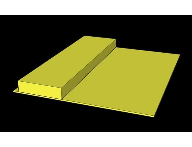H01 Temper Brass Plate - 0.5" x 12" x 18", Alloy 260, ASTM B36 Compliant - Image 1
