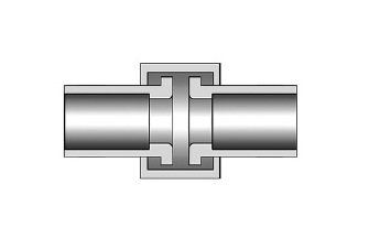 Champion Fiberglass® Black IPS Aboveground Wobble Coupling - 4 in - UL Certified - Image 1