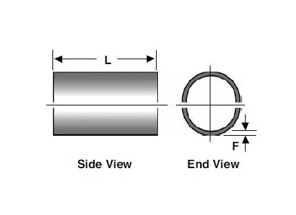 Champion Fiberglass® 3 Inch Standard Wall Iron Pipe Size Aboveground Split Anchor Ring - Image 1