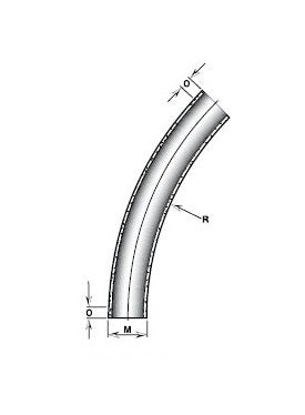 Champion Fiberglass 3 in Bullet Resistant Conduit Elbow, 45º 24" Radius - Image 1