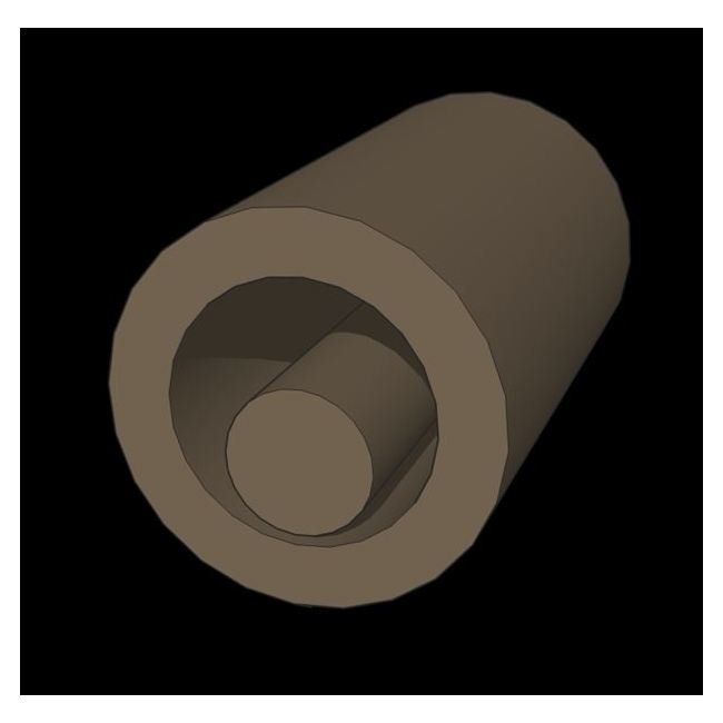 Alloy 932 Bronze Rod, 3.5in O.D. x 13in Length, M07 Temper - Image 1