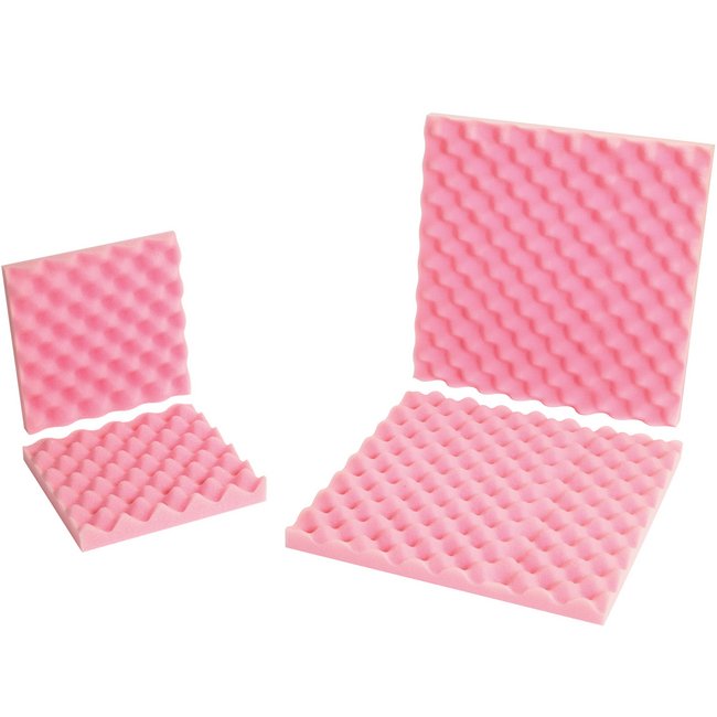 24x24 Pink Anti-Static Convoluted Foam Set - Image 1